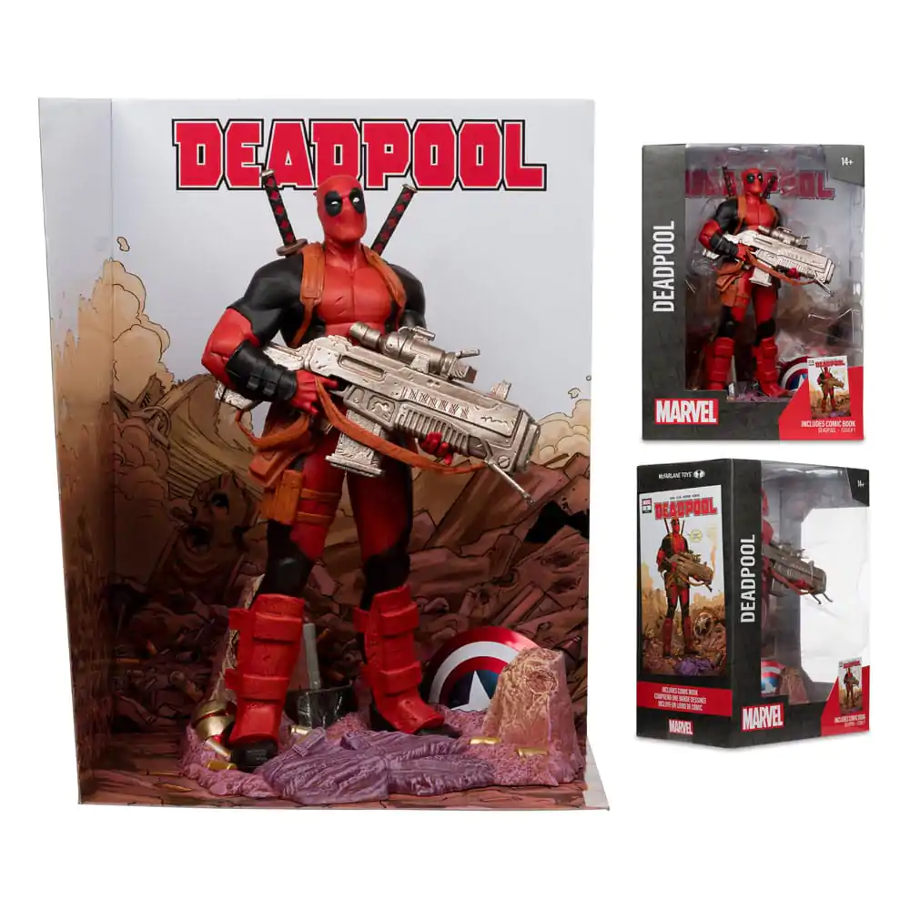 Marvel Collection 1/6 Deadpool (Deadpool #1) PVC szobor figura 27 cm termékfotó