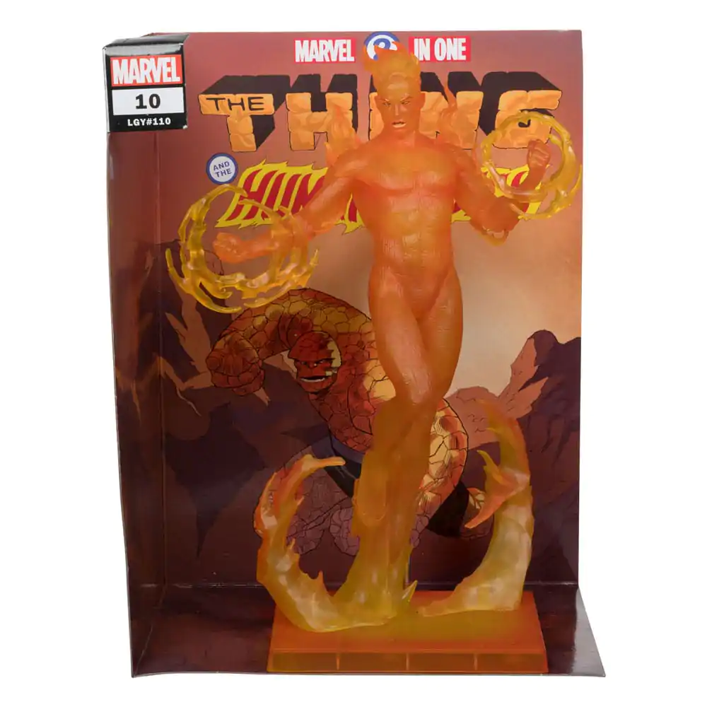 Marvel Collection 1/6 Human Torch (Marvel 2 in 1 #10) PVC szobor figura 29 cm termékfotó
