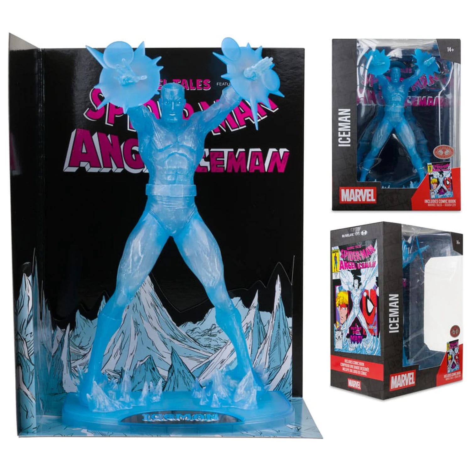Marvel Collection 1/6 Iceman (Marvel Tales #229) (Red Platinum Edition) PVC szobor figura 29 cm termékfotó