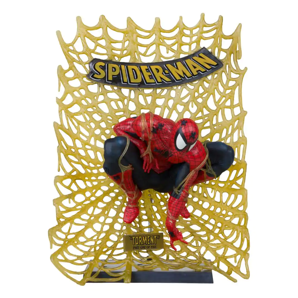Marvel Collection 1/6 Spider-Man (Spider-Man # 1) (Gold Edition) (Gold Label) PVC szobor figura 15 cm termékfotó