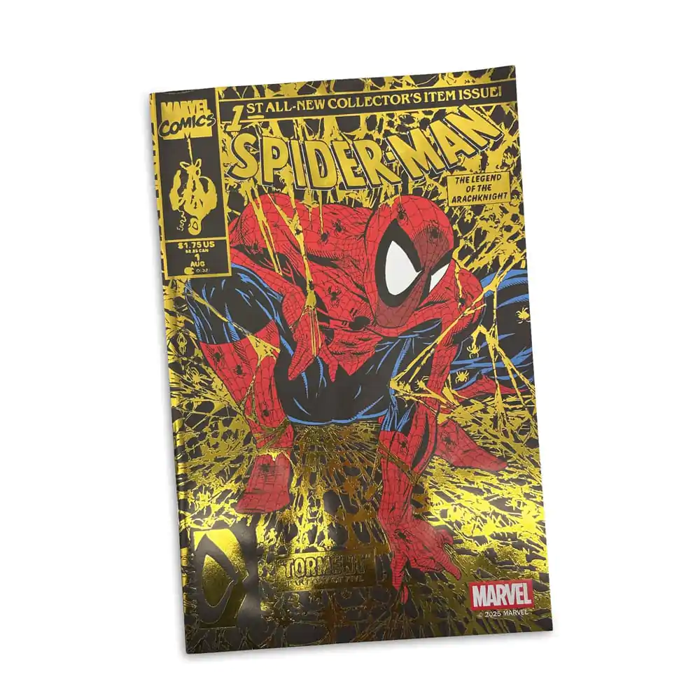 Marvel Collection 1/6 Spider-Man (Spider-Man # 1) (Gold Edition) (Gold Label) PVC szobor figura 15 cm termékfotó