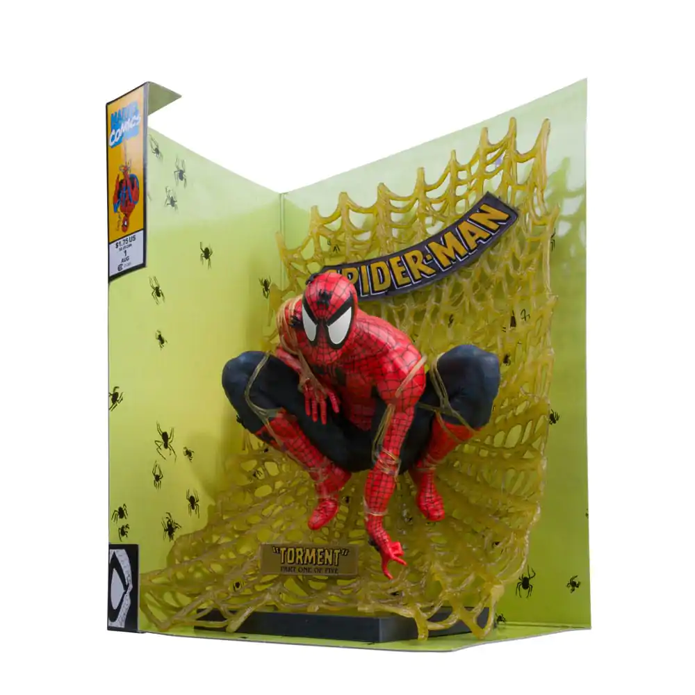 Marvel Collection 1/6 Spider-Man (Spider-Man # 1) (Gold Edition) (Gold Label) PVC szobor figura 15 cm termékfotó