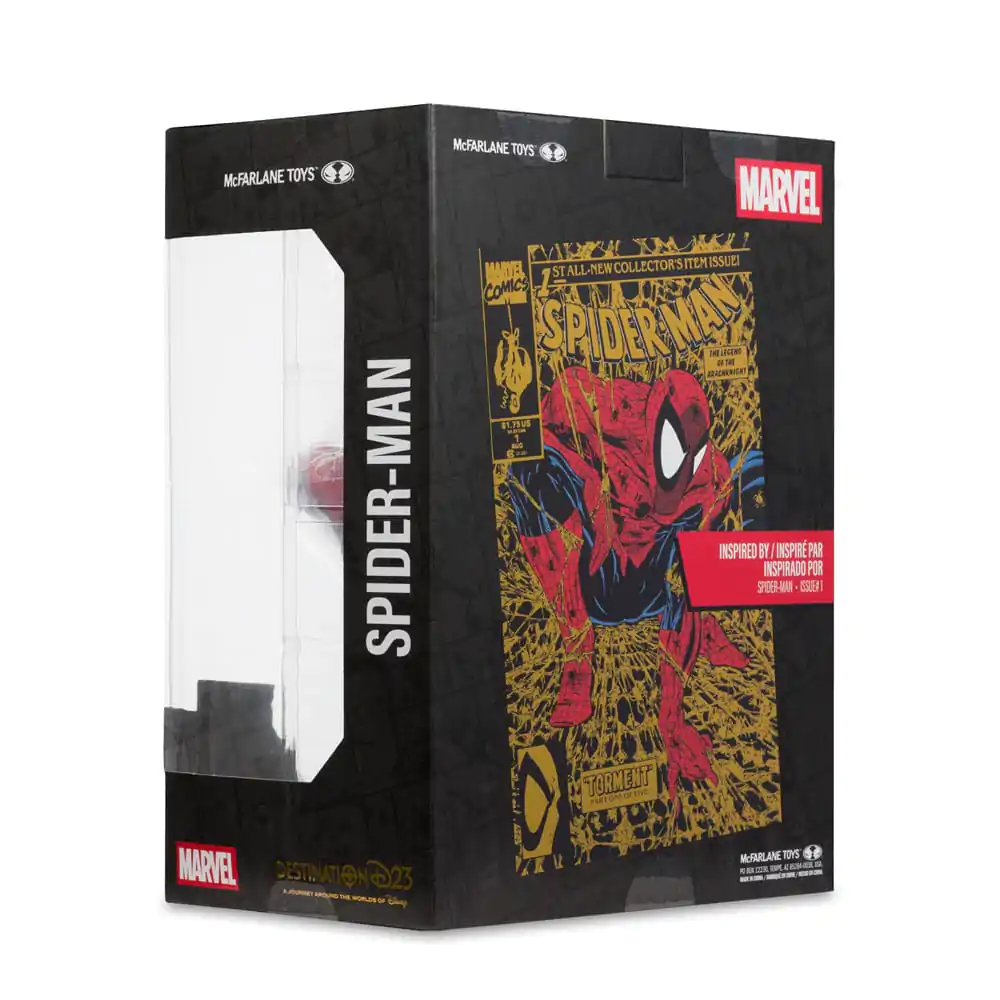 Marvel Collection 1/6 Spider-Man (Spider-Man # 1) (Gold Edition) (Gold Label) PVC szobor figura 15 cm termékfotó