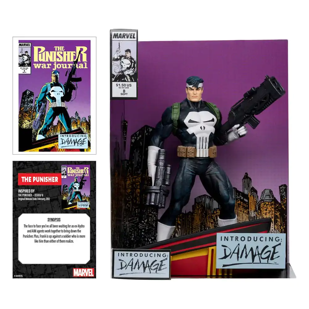 Marvel Collection 1/6 The Punisher (The Punisher War Journal #8) PVC szobor figura 26 cm termékfotó