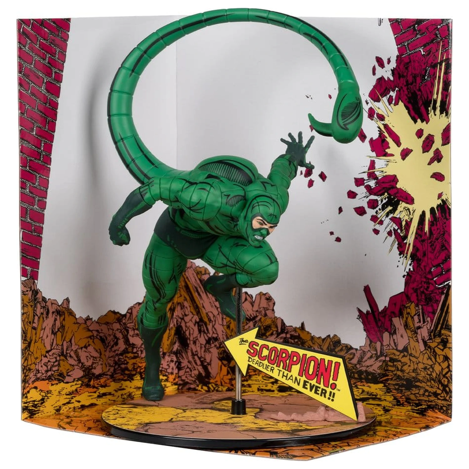 Marvel Collection PVC figura 1/10 Scorpion (The Amazing Spider-Man #318) 17 cm termékfotó