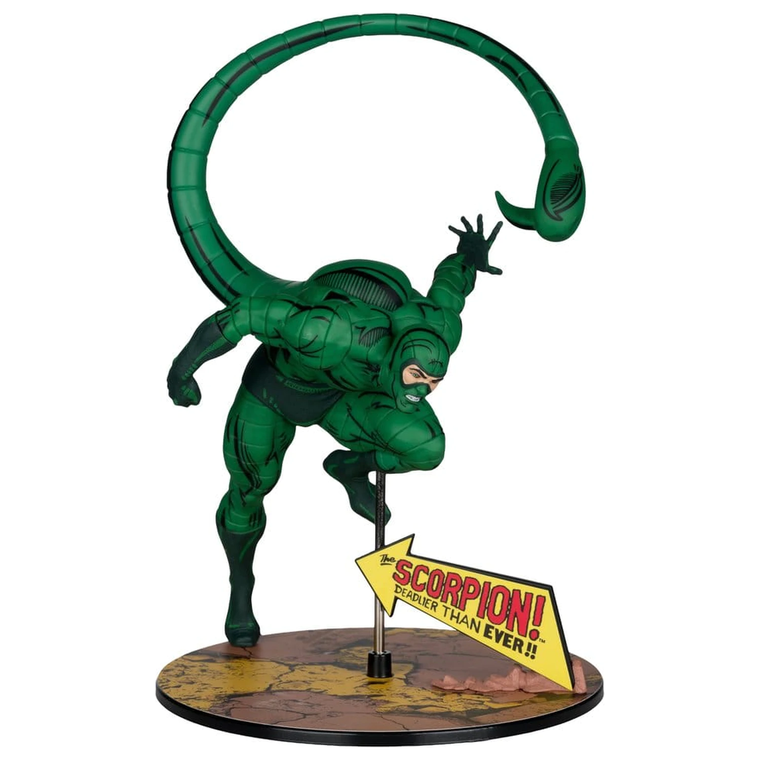 Marvel Collection PVC figura 1/10 Scorpion (The Amazing Spider-Man #318) 17 cm termékfotó