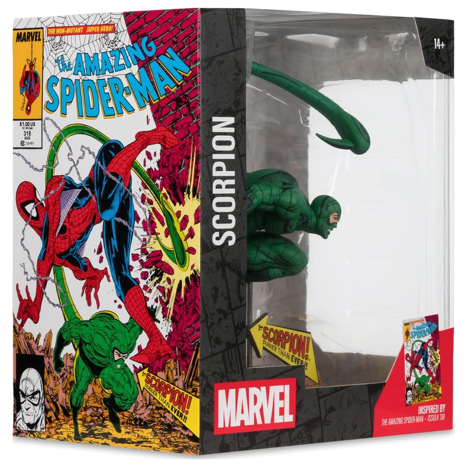 Marvel Collection PVC figura 1/10 Scorpion (The Amazing Spider-Man #318) 17 cm termékfotó