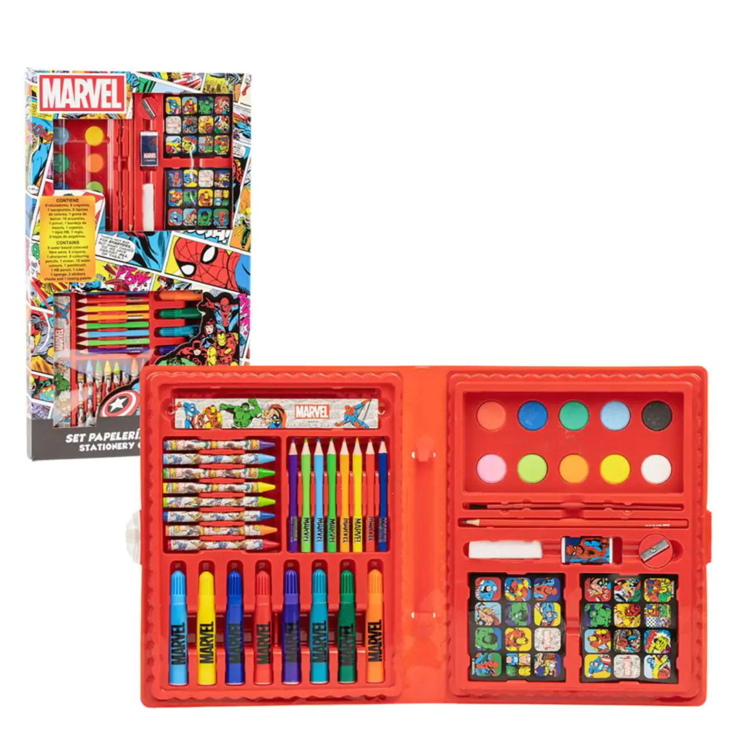 Marvel színező írószer csomag termékfotó