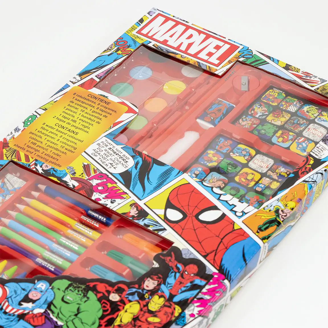 Marvel színező írószer csomag termékfotó