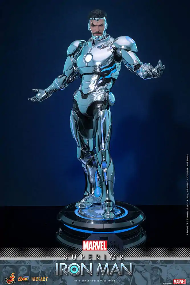 Marvel Comic Diecast Masterpiece 1/6 Superior Iron Man akciófigura 32 cm termékfotó