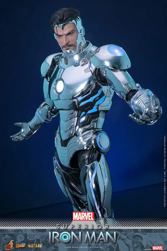 Marvel Comic Diecast Masterpiece 1/6 Superior Iron Man akciófigura 32 cm termékfotó