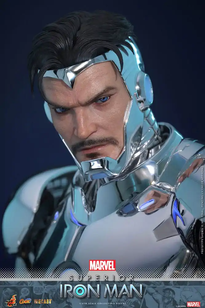 Marvel Comic Diecast Masterpiece 1/6 Superior Iron Man akciófigura 32 cm termékfotó