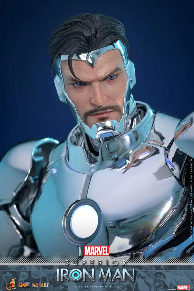 Marvel Comic Diecast Masterpiece 1/6 Superior Iron Man akciófigura 32 cm termékfotó