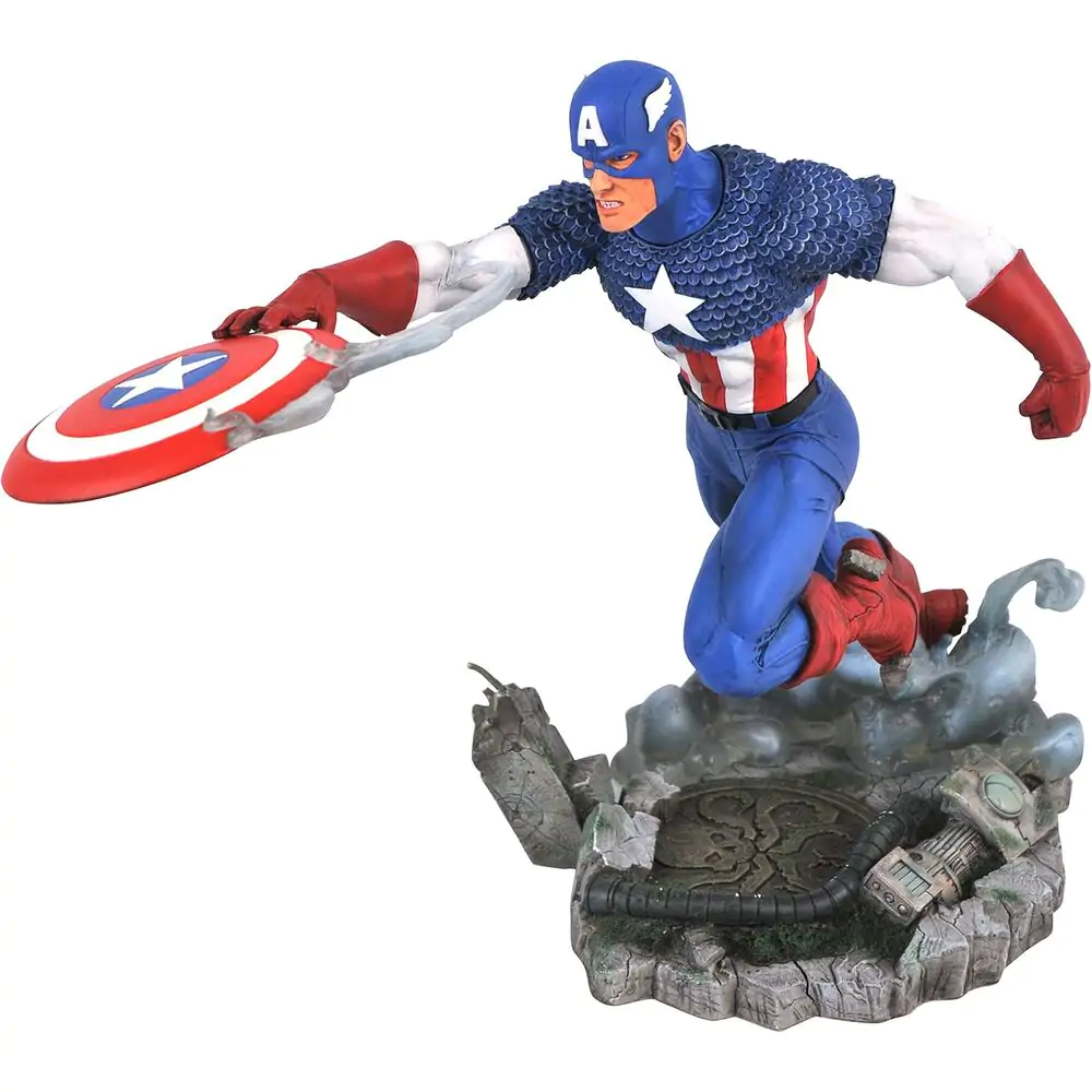 Marvel Comic Gallery Amerika Kapitány szobor figura 25cm termékfotó