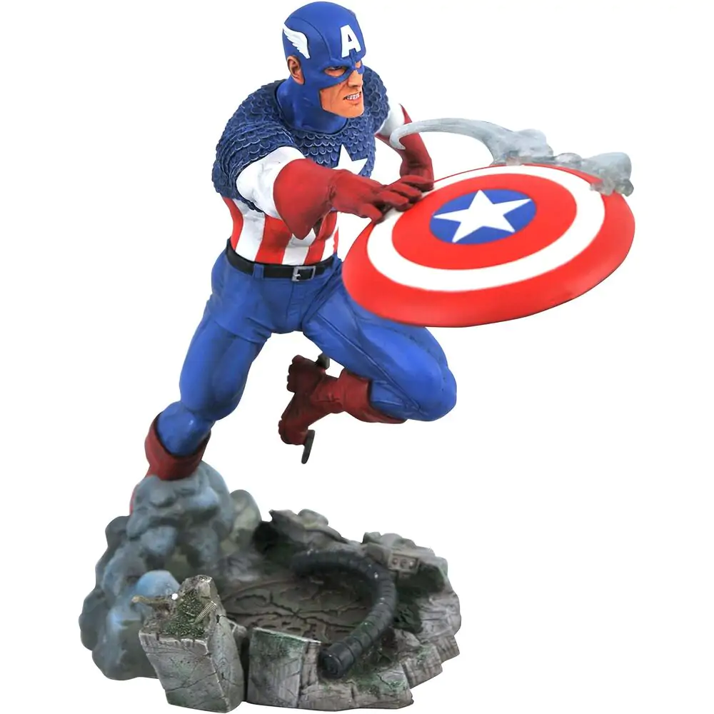 Marvel Comic Gallery Amerika Kapitány szobor figura 25cm termékfotó