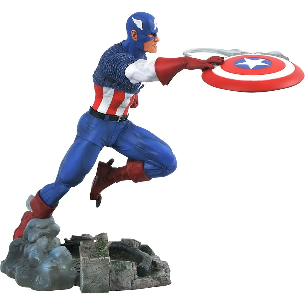 Marvel Comic Gallery Amerika Kapitány szobor figura 25cm termékfotó