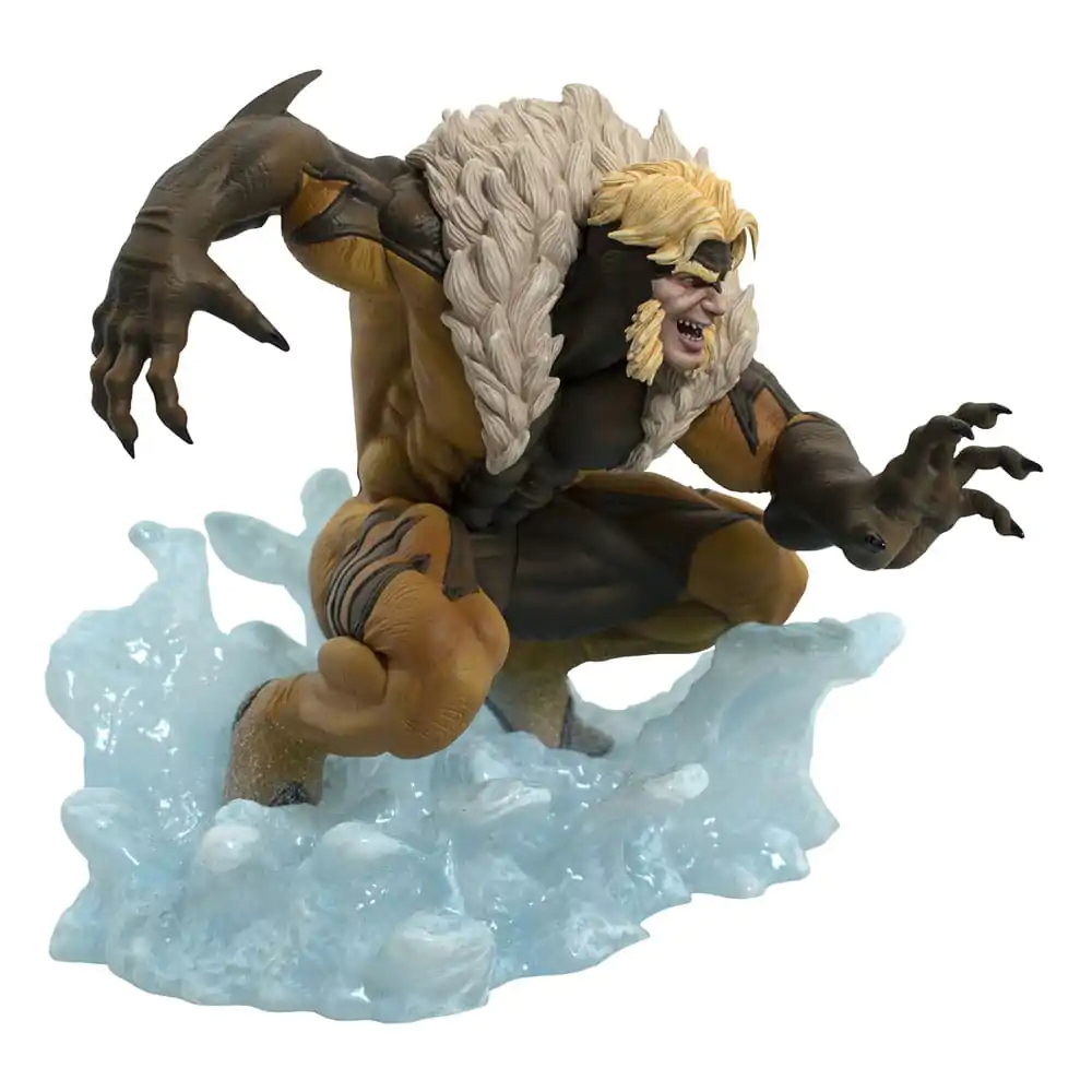 Marvel Comic Gallery Sabretooth PVC Diorama szobor figura 16 cm termékfotó