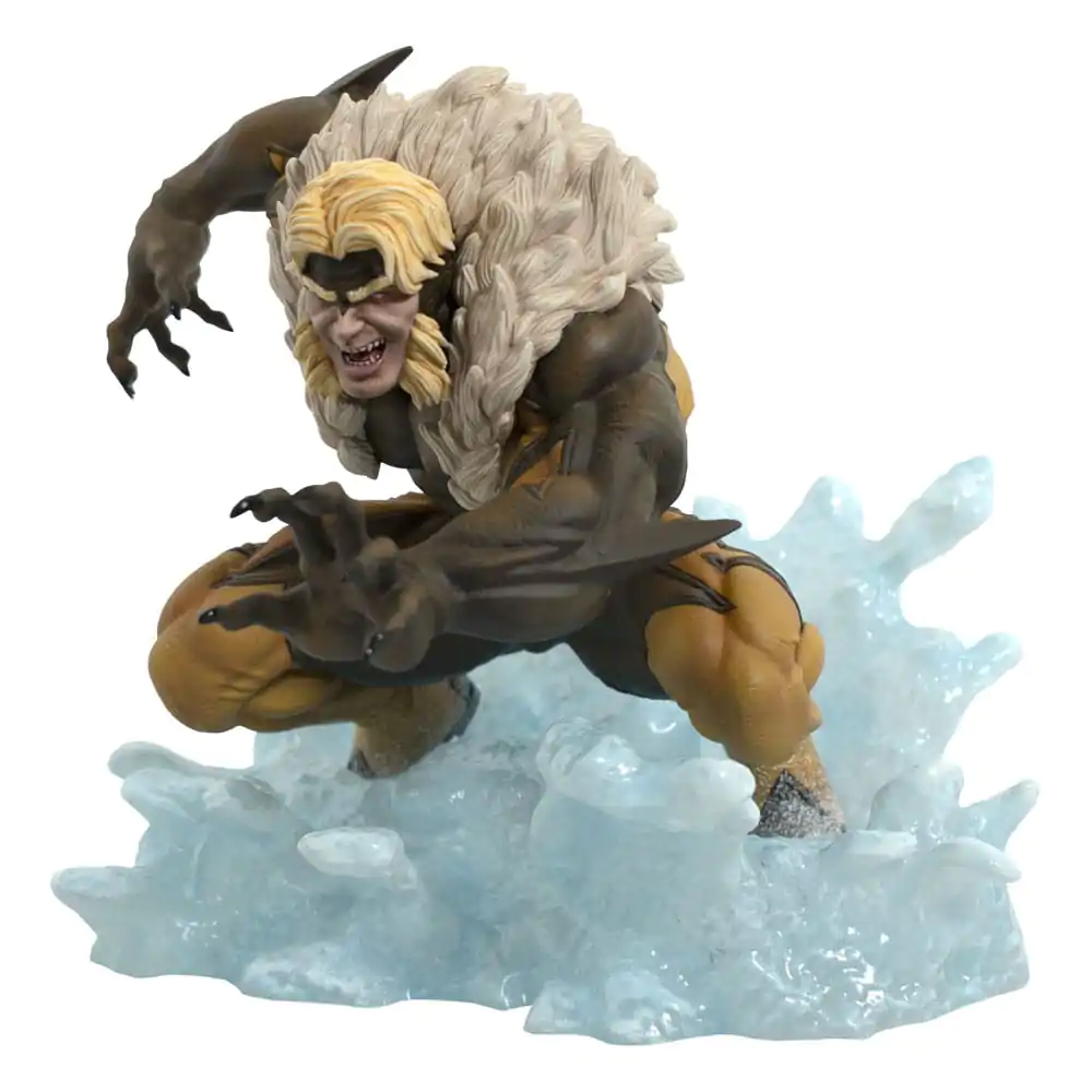 Marvel Comic Gallery Sabretooth PVC Diorama szobor figura 16 cm termékfotó