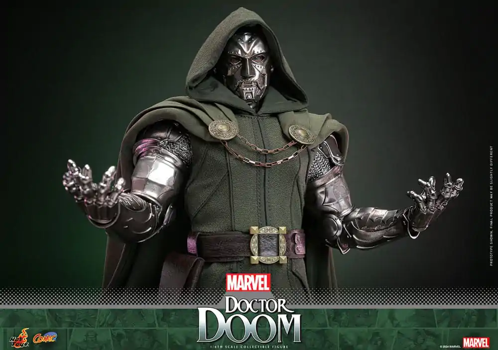 Marvel Comic Masterpiece 1/6 Doctor Doom akciófigura 33 cm termékfotó