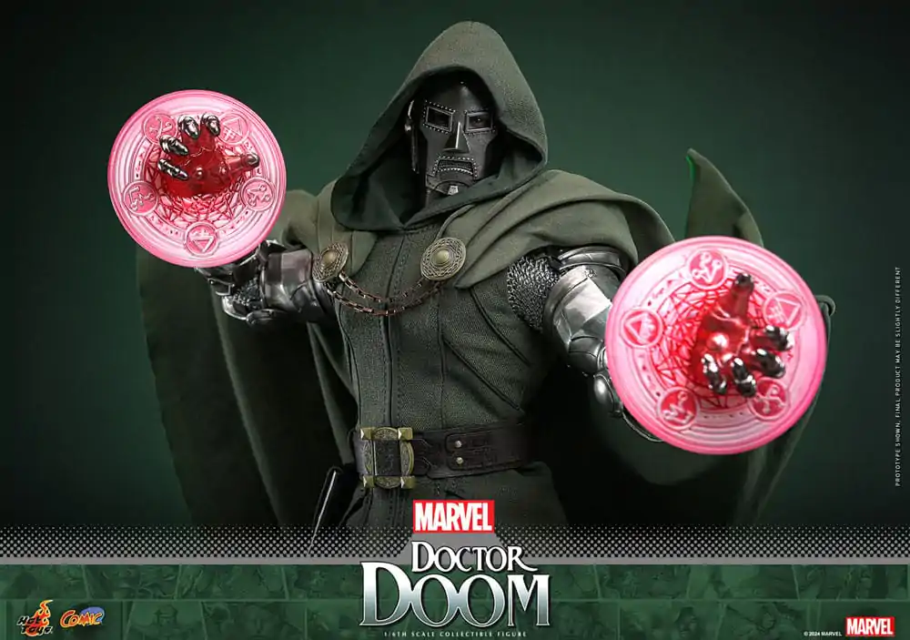 Marvel Comic Masterpiece 1/6 Doctor Doom akciófigura 33 cm termékfotó