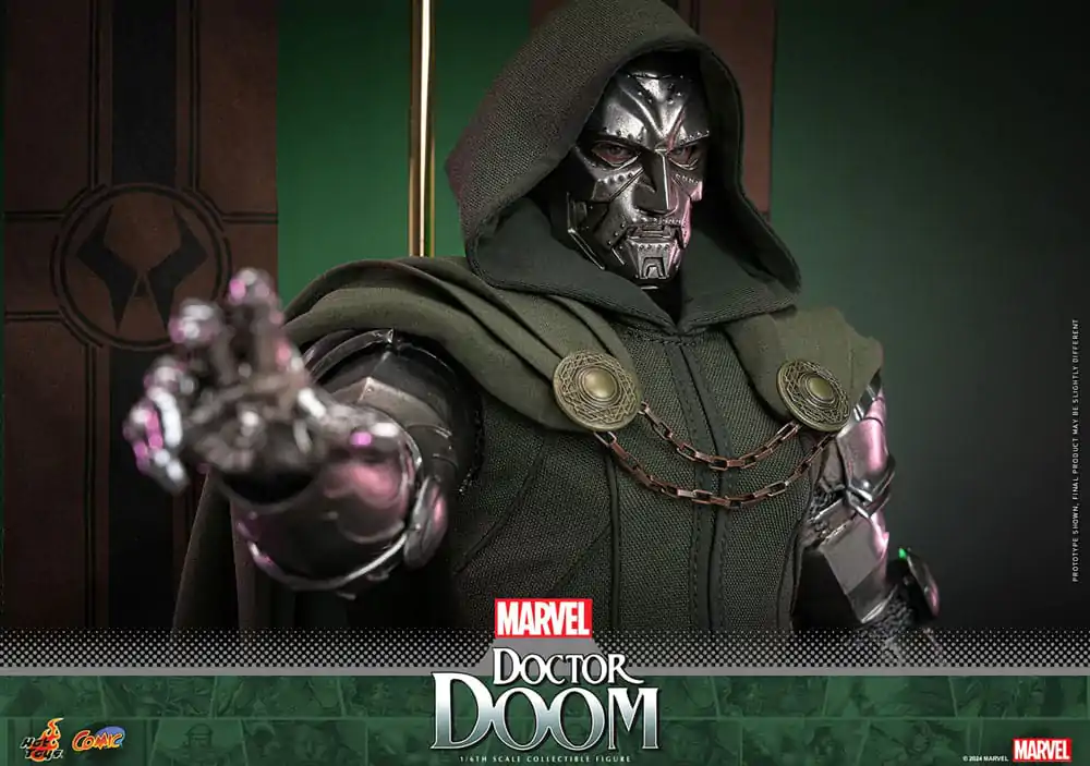 Marvel Comic Masterpiece 1/6 Doctor Doom akciófigura 33 cm termékfotó