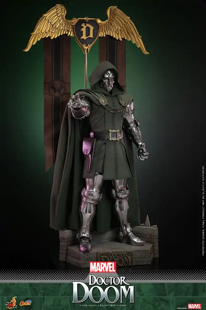 Marvel Comic Masterpiece 1/6 Doctor Doom akciófigura 33 cm termékfotó