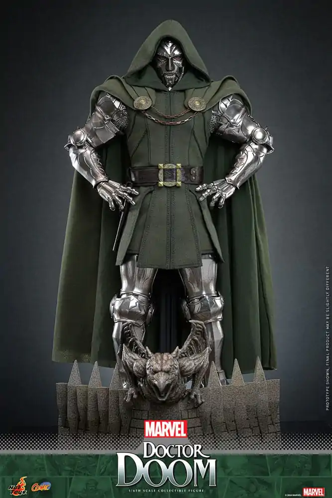 Marvel Comic Masterpiece 1/6 Doctor Doom akciófigura 33 cm termékfotó