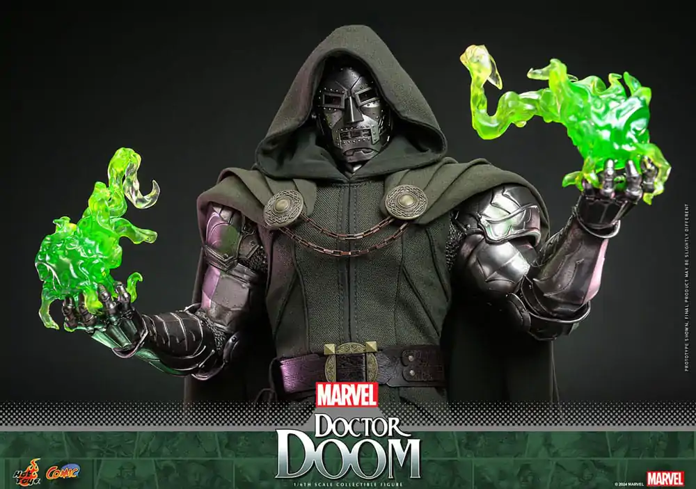 Marvel Comic Masterpiece 1/6 Doctor Doom akciófigura 33 cm termékfotó