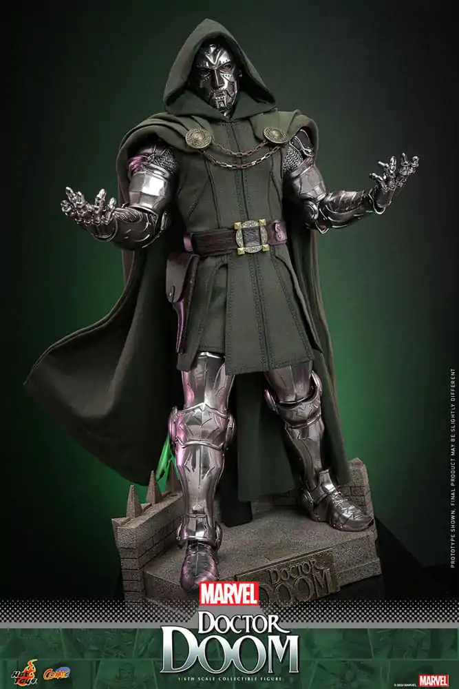 Marvel Comic Masterpiece 1/6 Doctor Doom akciófigura 33 cm termékfotó