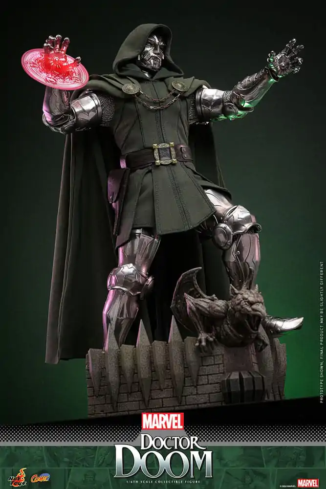 Marvel Comic Masterpiece 1/6 Doctor Doom akciófigura 33 cm termékfotó