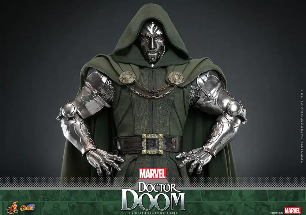 Marvel Comic Masterpiece 1/6 Doctor Doom akciófigura 33 cm termékfotó