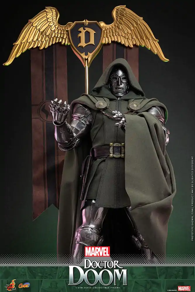 Marvel Comic Masterpiece 1/6 Doctor Doom akciófigura 33 cm termékfotó