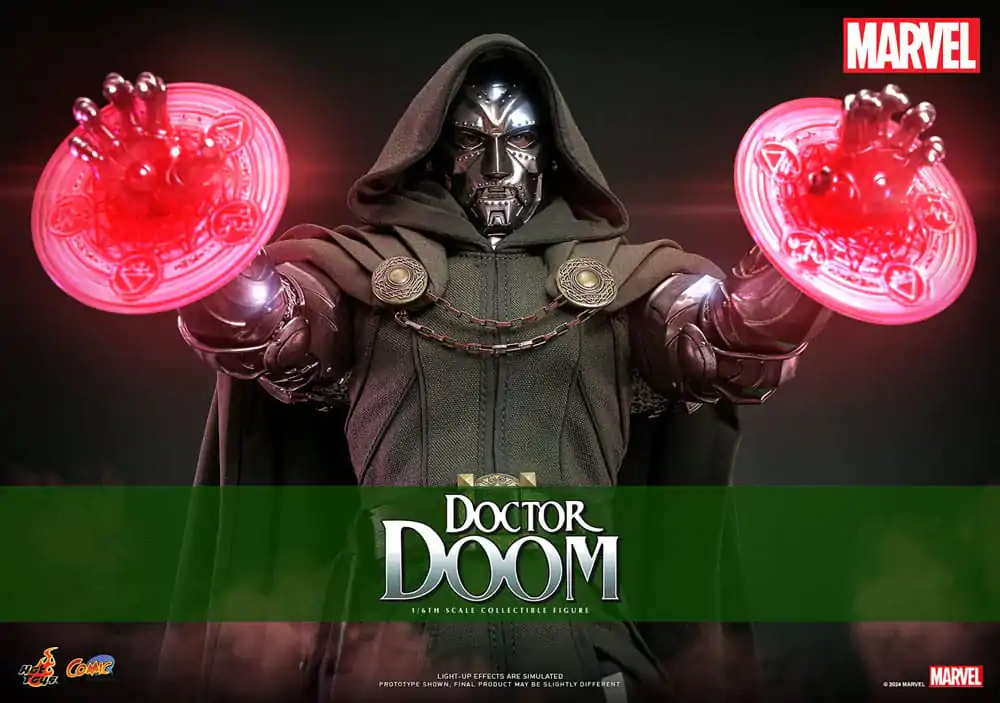 Marvel Comic Masterpiece 1/6 Doctor Doom akciófigura 33 cm termékfotó