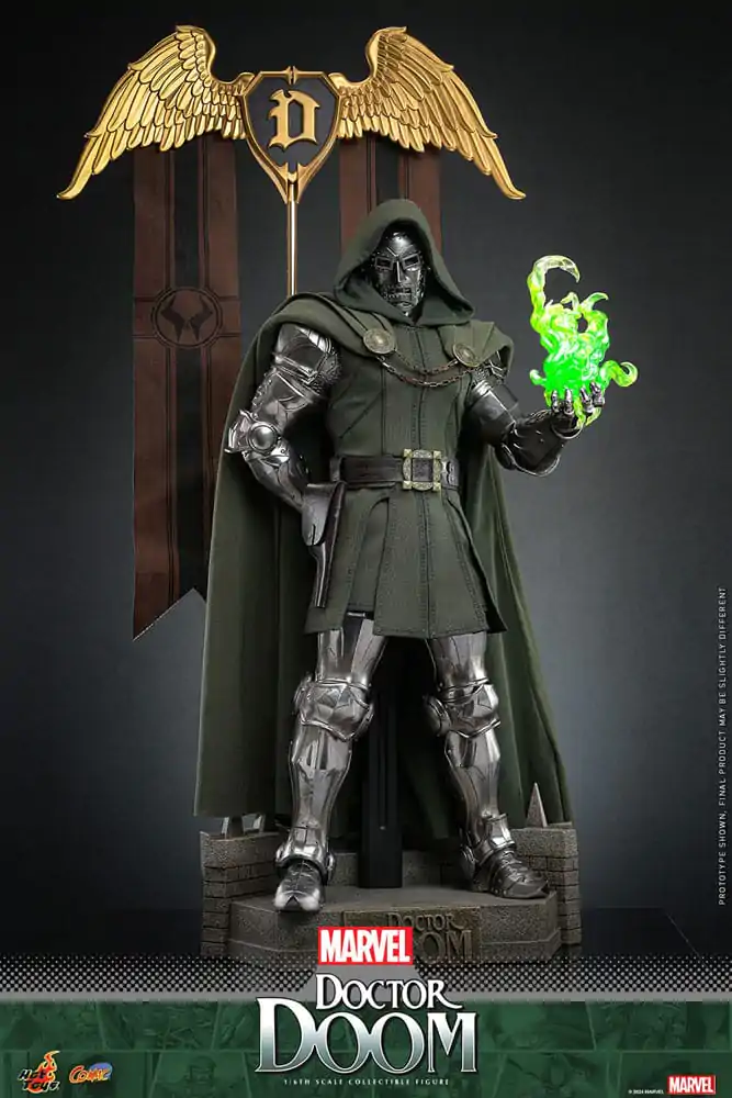 Marvel Comic Masterpiece 1/6 Doctor Doom akciófigura 33 cm termékfotó