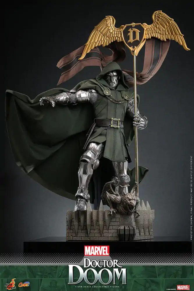 Marvel Comic Masterpiece 1/6 Doctor Doom akciófigura 33 cm termékfotó