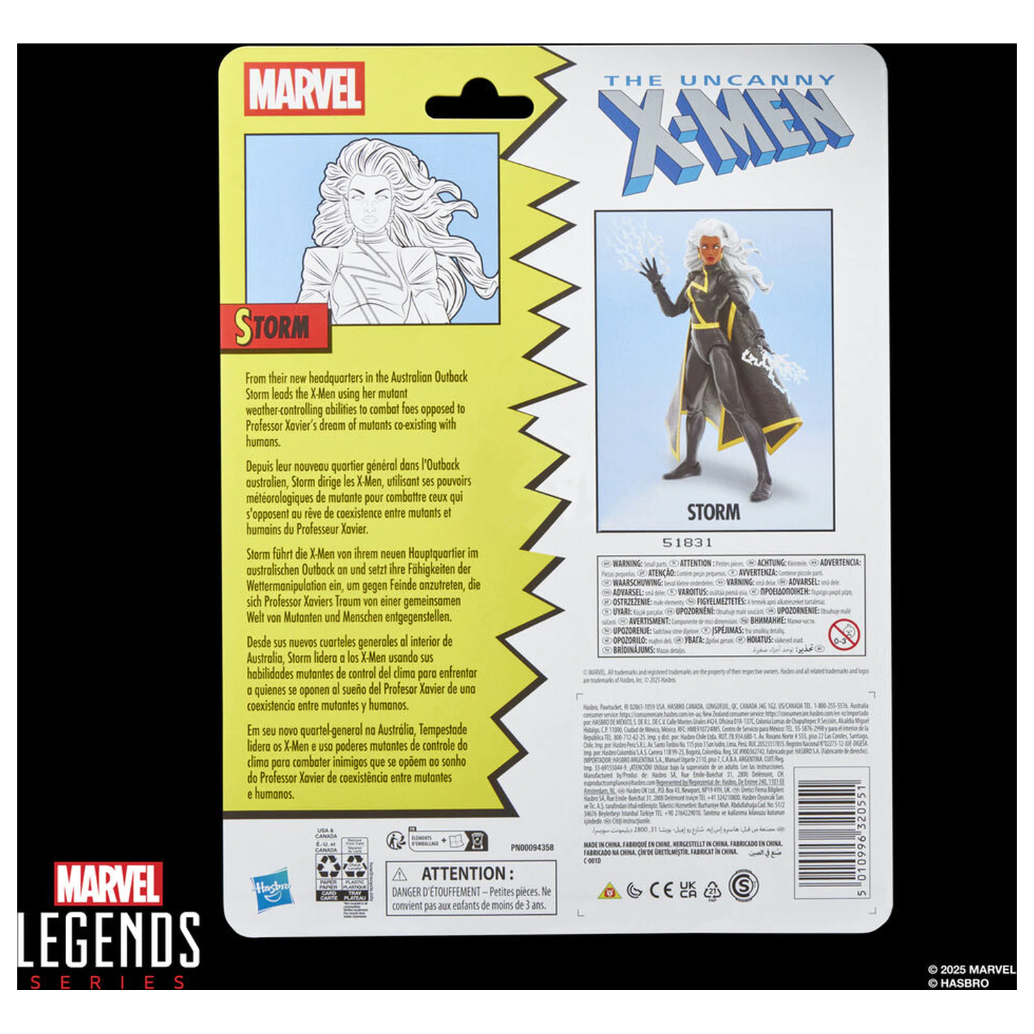 Marvel Comic The Uncanny X-Men Storm figura 15cm termékfotó