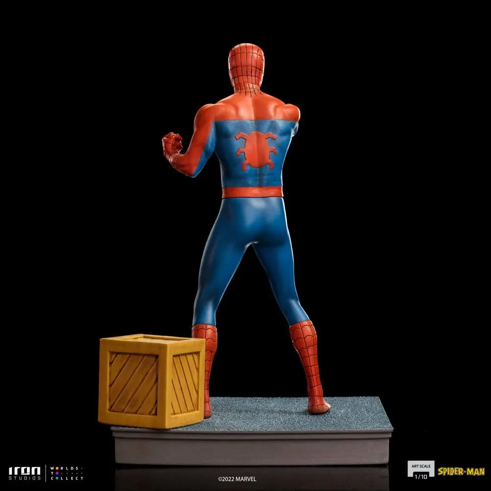 Marvel Comics Art Scale 1/10 Spider-Man (1967 Animated TV Series) szobor figura 21 cm termékfotó