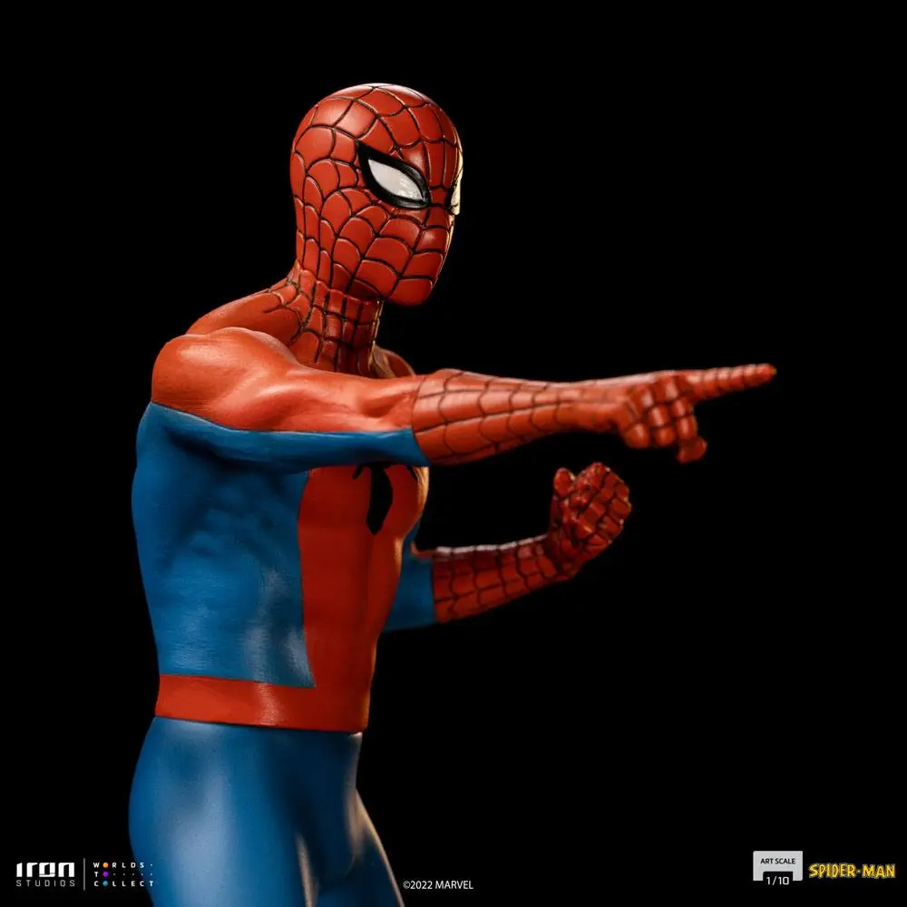 Marvel Comics Art Scale 1/10 Spider-Man (1967 Animated TV Series) szobor figura 21 cm termékfotó