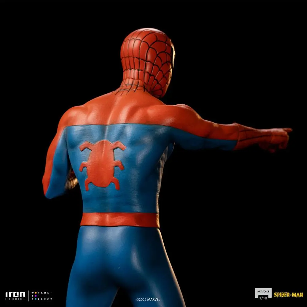 Marvel Comics Art Scale 1/10 Spider-Man (1967 Animated TV Series) szobor figura 21 cm termékfotó