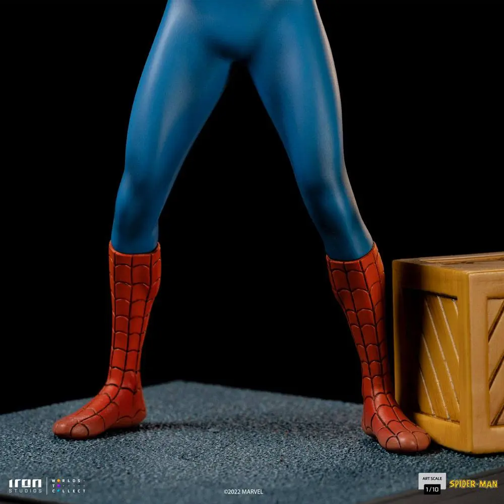 Marvel Comics Art Scale 1/10 Spider-Man (1967 Animated TV Series) szobor figura 21 cm termékfotó