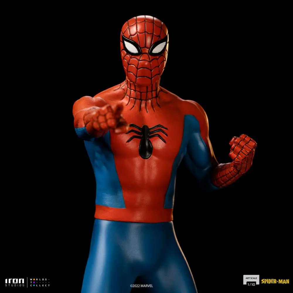 Marvel Comics Art Scale 1/10 Spider-Man (1967 Animated TV Series) szobor figura 21 cm termékfotó