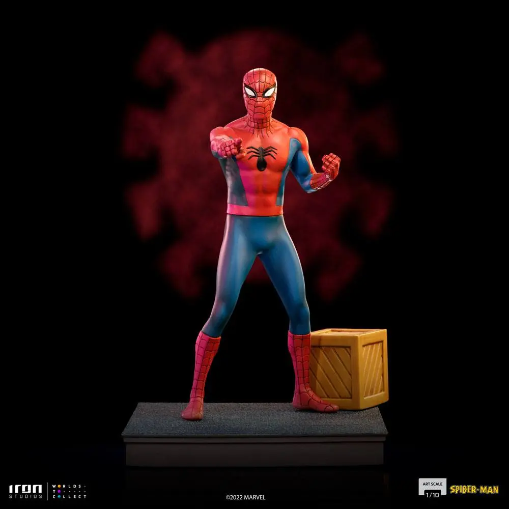 Marvel Comics Art Scale 1/10 Spider-Man (1967 Animated TV Series) szobor figura 21 cm termékfotó