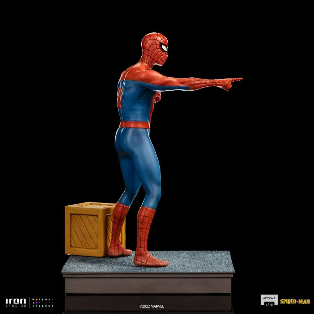 Marvel Comics Art Scale 1/10 Spider-Man (1967 Animated TV Series) szobor figura 21 cm termékfotó
