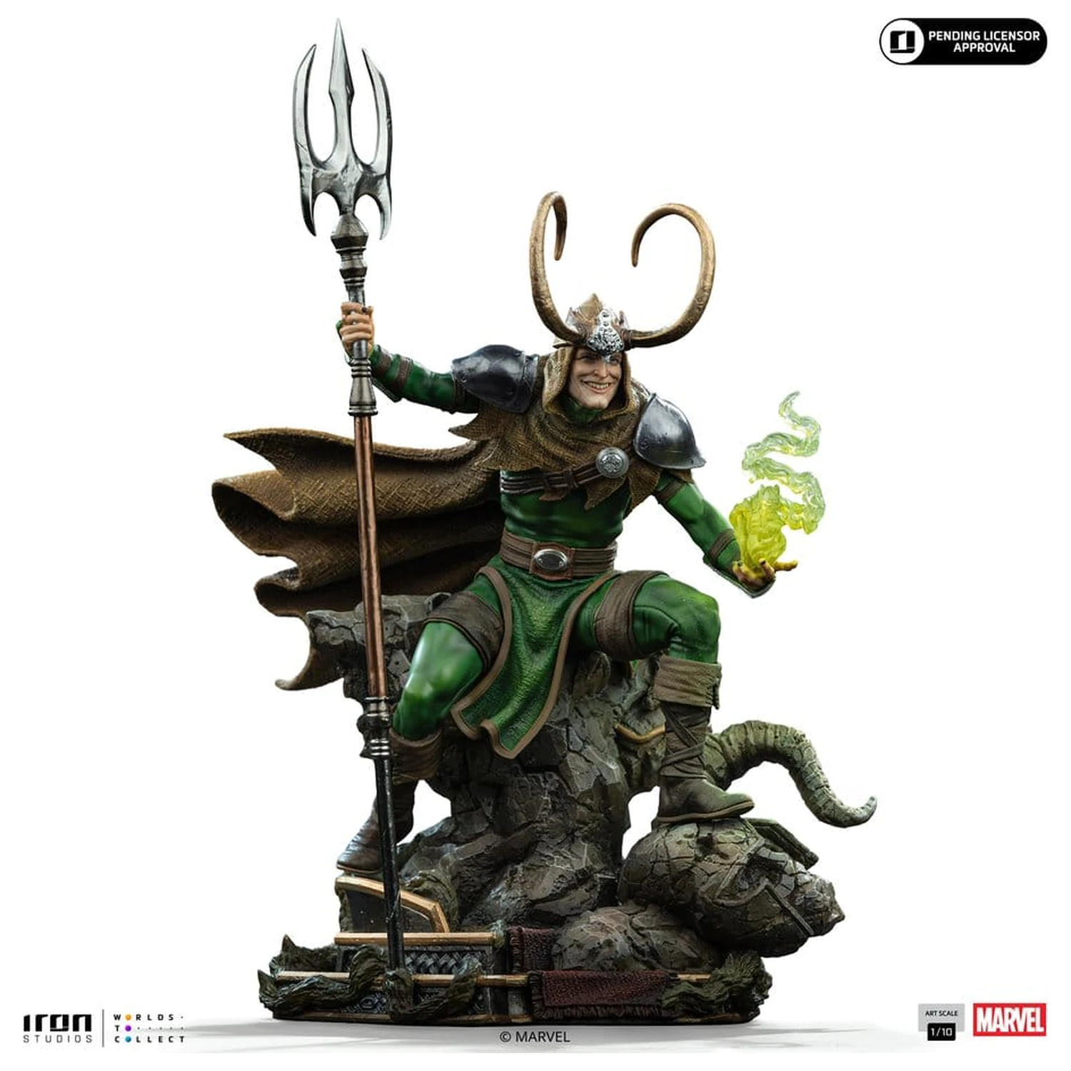 Marvel Comics Art Scale szobor figura 1/10 Loki 28 cm termékfotó