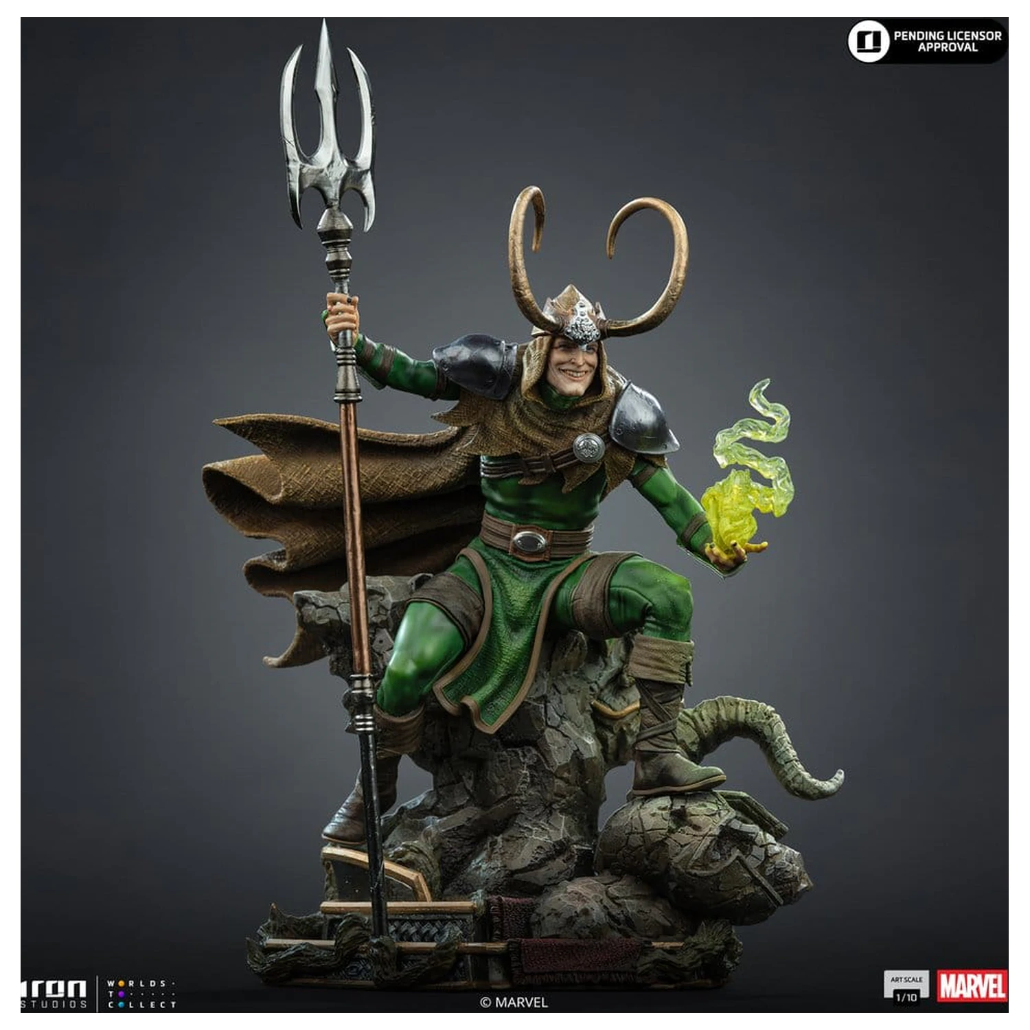 Marvel Comics Art Scale szobor figura 1/10 Loki 28 cm termékfotó