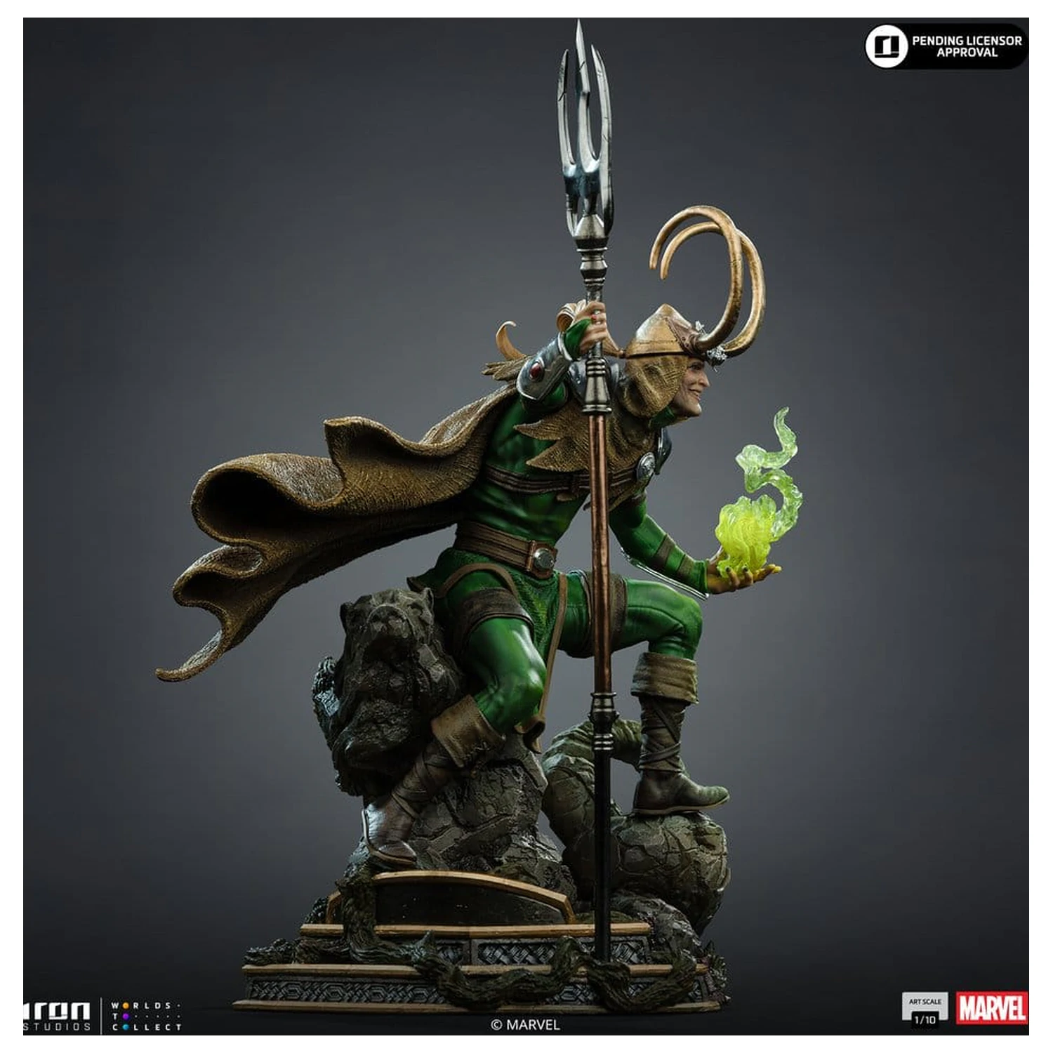 Marvel Comics Art Scale szobor figura 1/10 Loki 28 cm termékfotó