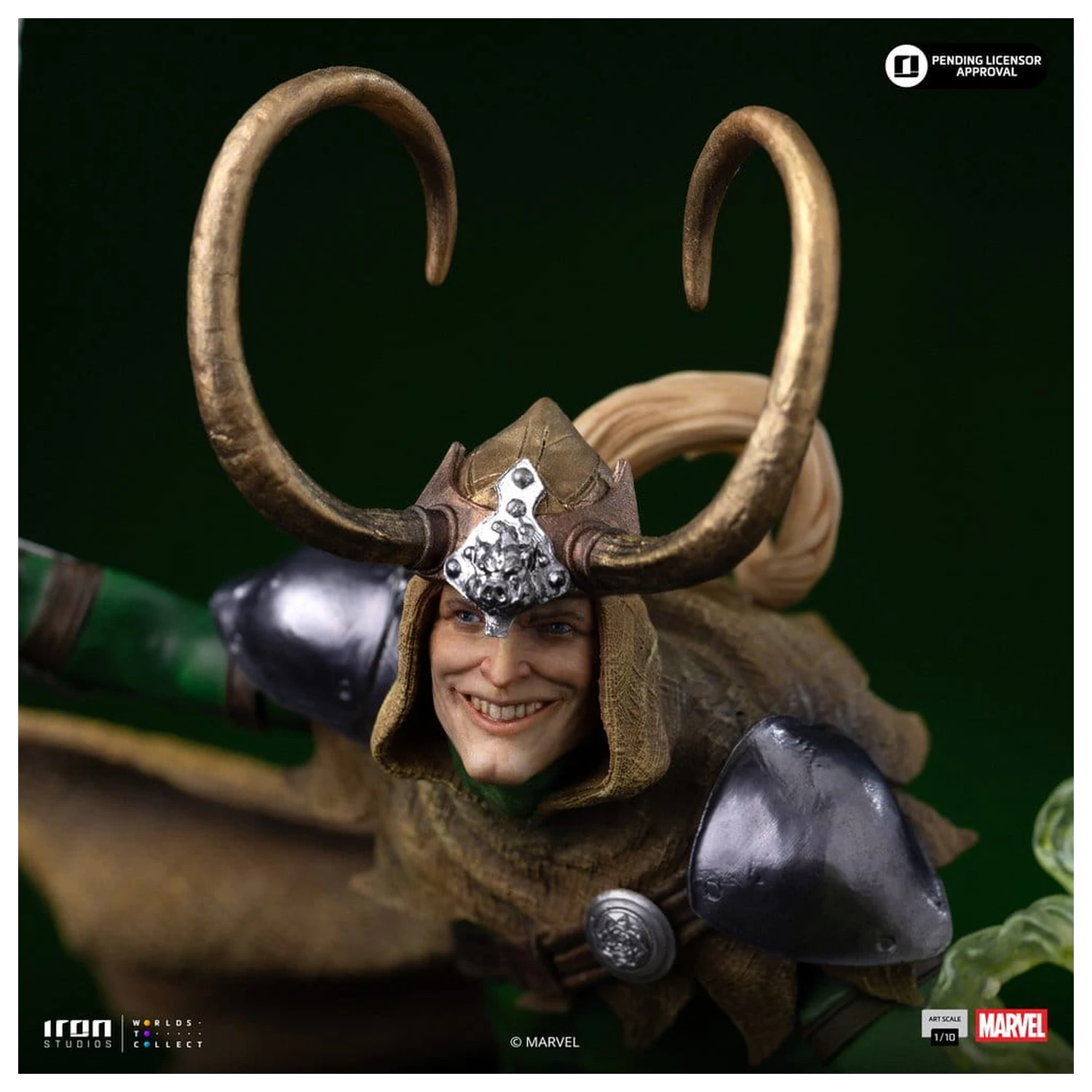 Marvel Comics Art Scale szobor figura 1/10 Loki 28 cm termékfotó