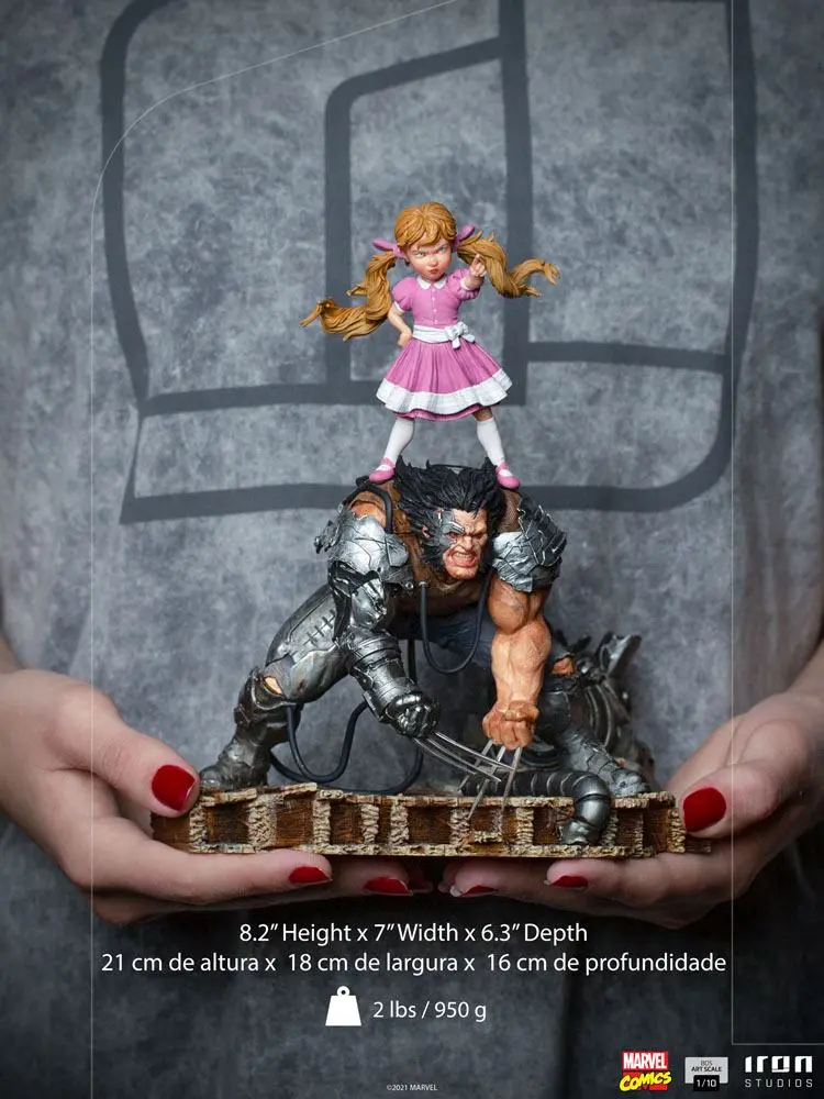 Marvel Comics BDS Art Scale 1/10 Albert &amp; Elsie-Dee (X-Men) szobor figura 21 cm termékfotó