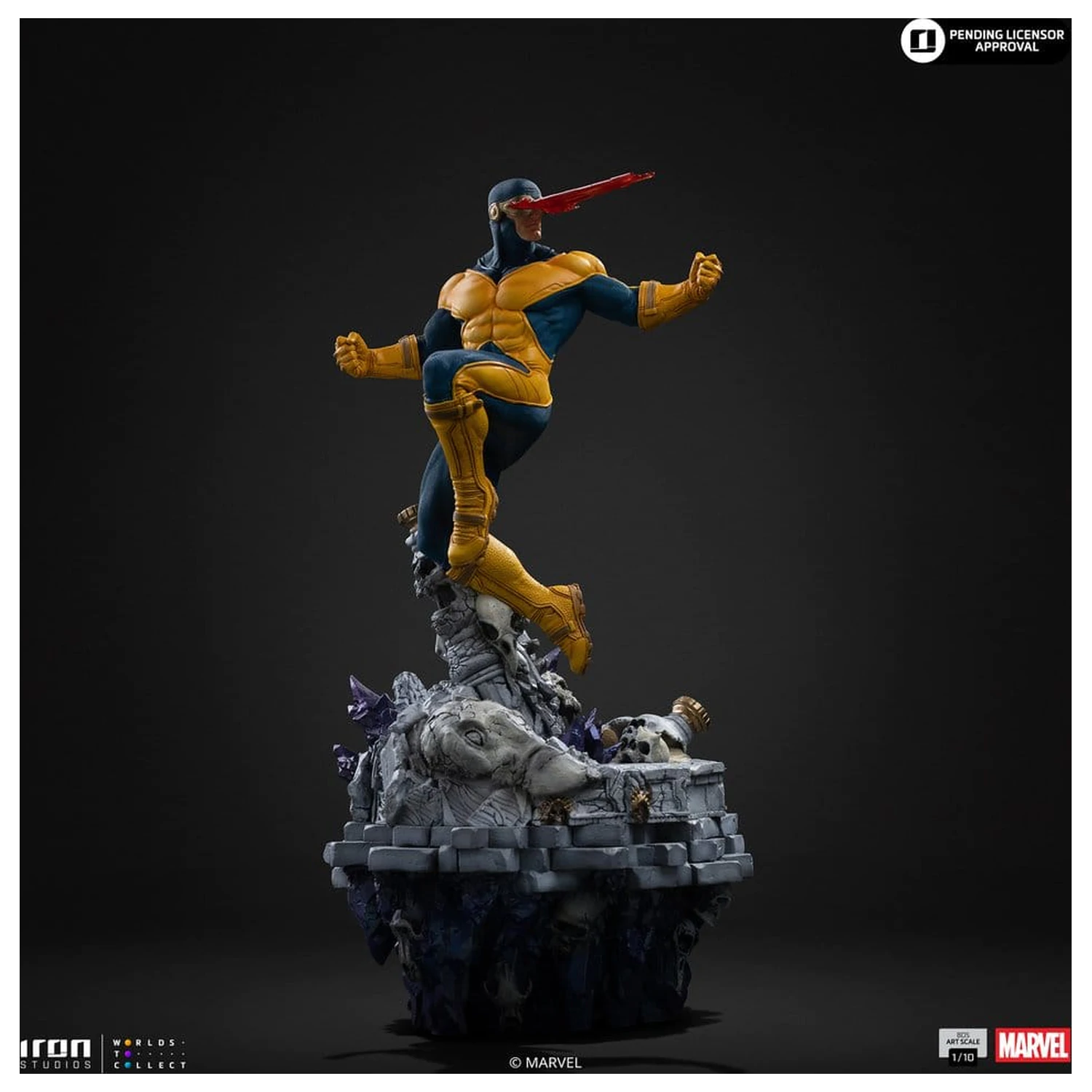 Marvel Comics BDS Art Scale 1/10 Cyclops Deluxe szobor figura 33 cm termékfotó