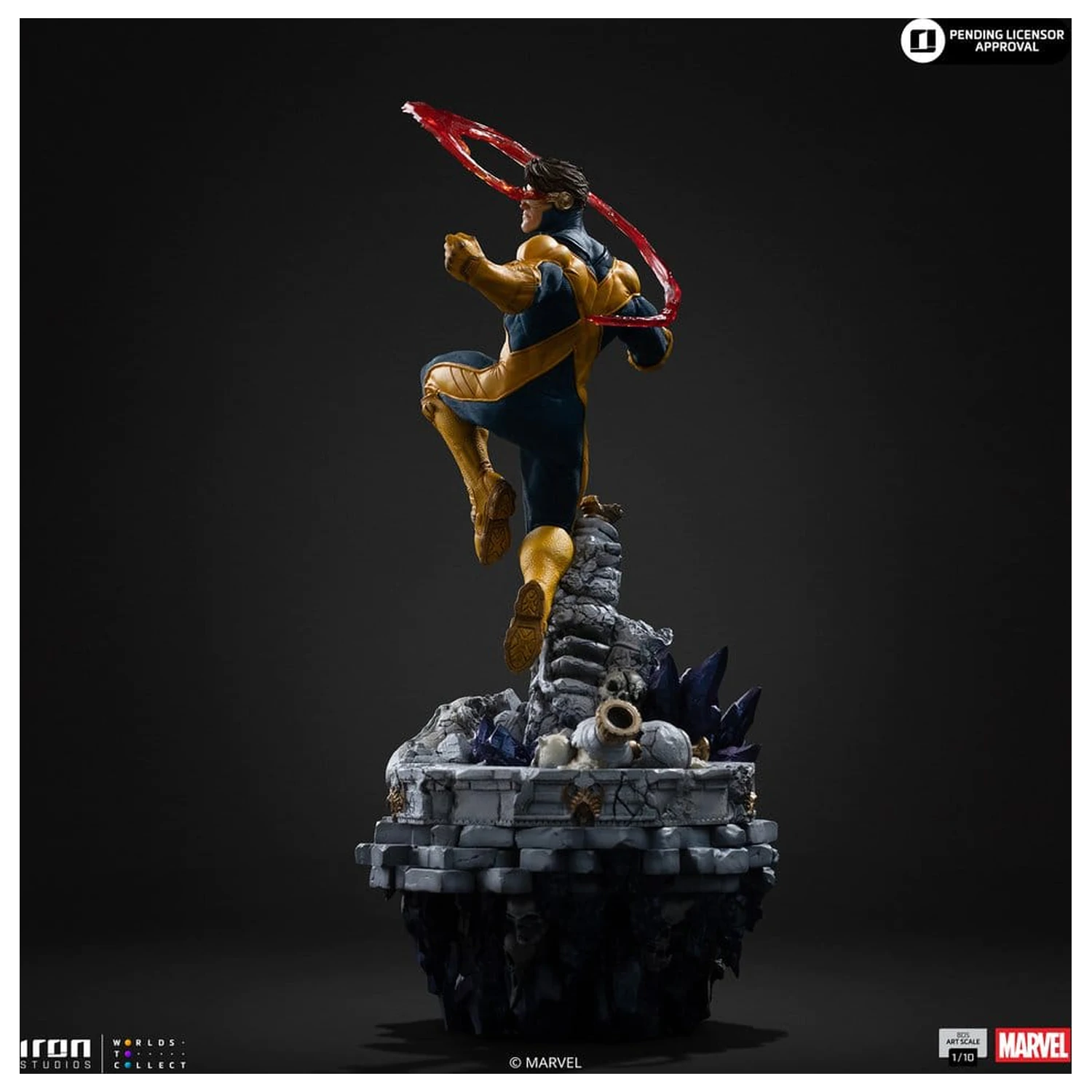 Marvel Comics BDS Art Scale 1/10 Cyclops Deluxe szobor figura 33 cm termékfotó